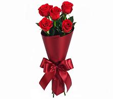 Букет 5 Красных роз Эдлесс Лав в Богородское