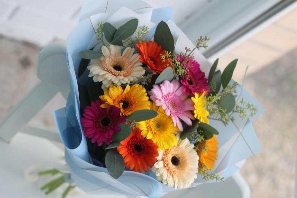 Букет цветов из: Герберы в Богородское