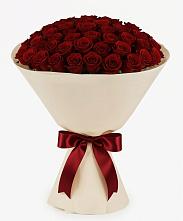 Букет 101 Бордовая роза Блэк Бакарра в Богородское