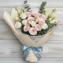 Букет цветов из:  Лизиантусы в Богородское