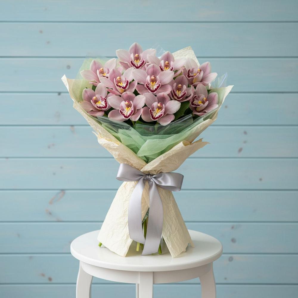 Букет цветов из: Орхидеи и Розы в Богородское