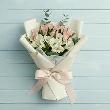 Букет цветов из:  Альстромерии в Богородское