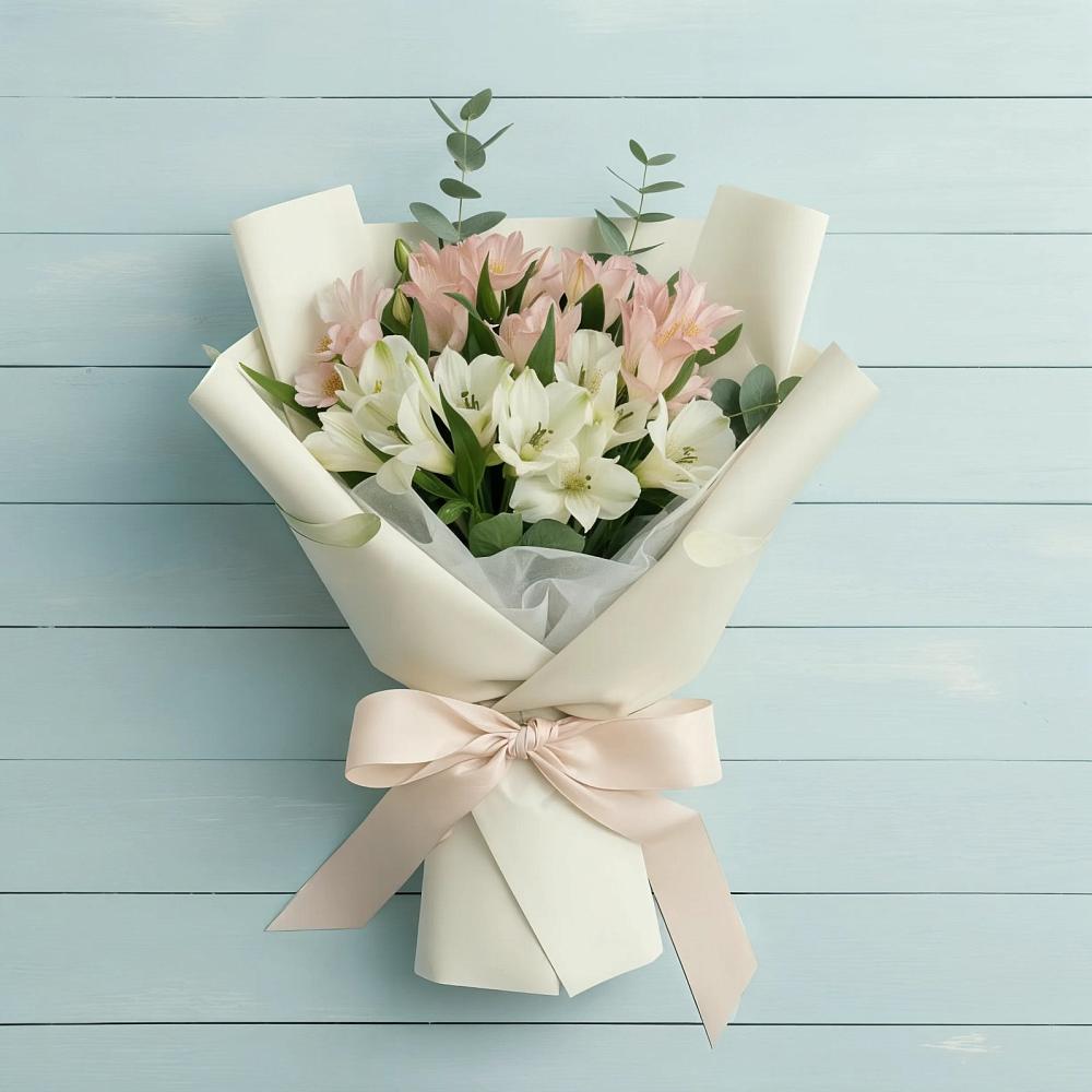 Букет цветов из: Альстромерии в Богородское