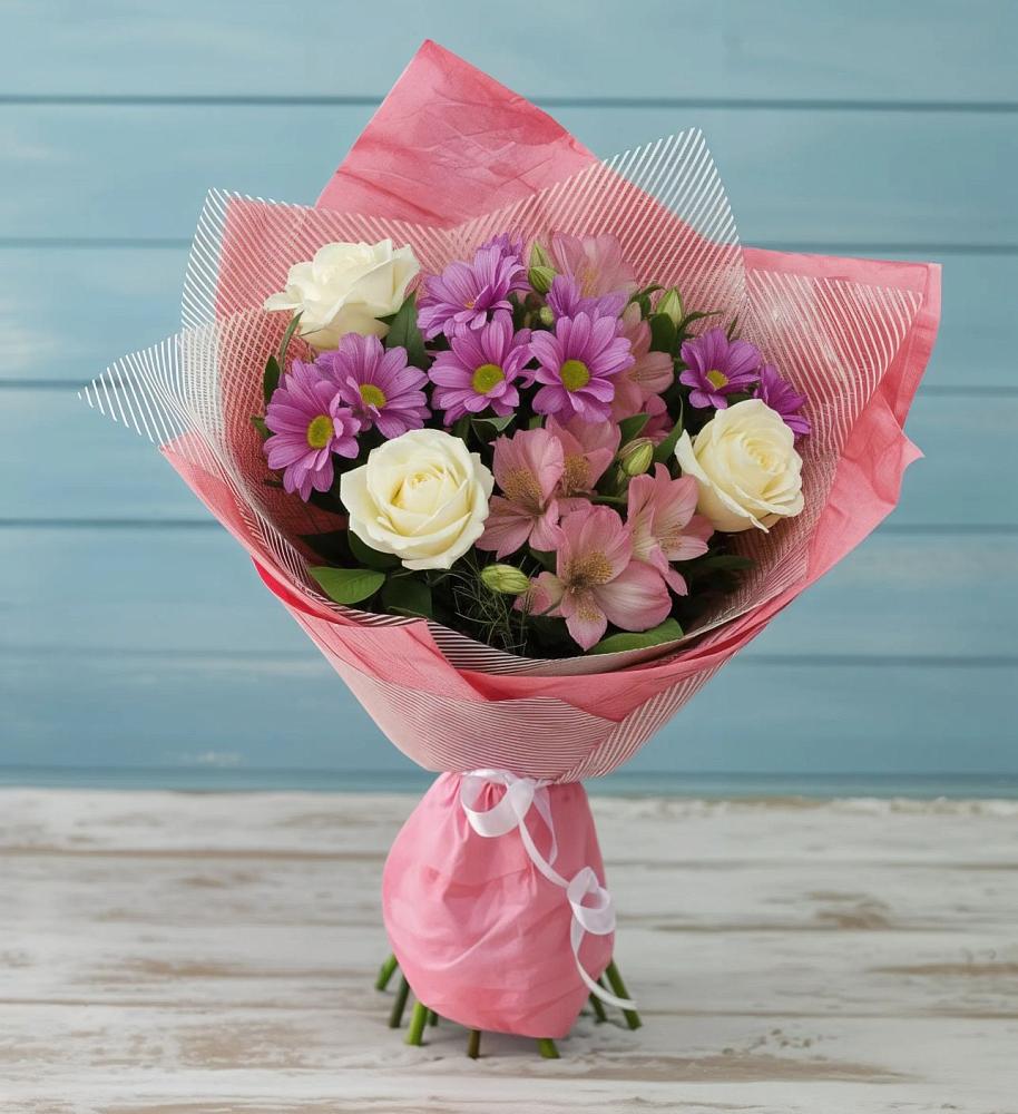 Букет цветов из: Герберы в Богородское