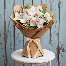 Букет цветов из:  Орхидеи и Розы в Богородское