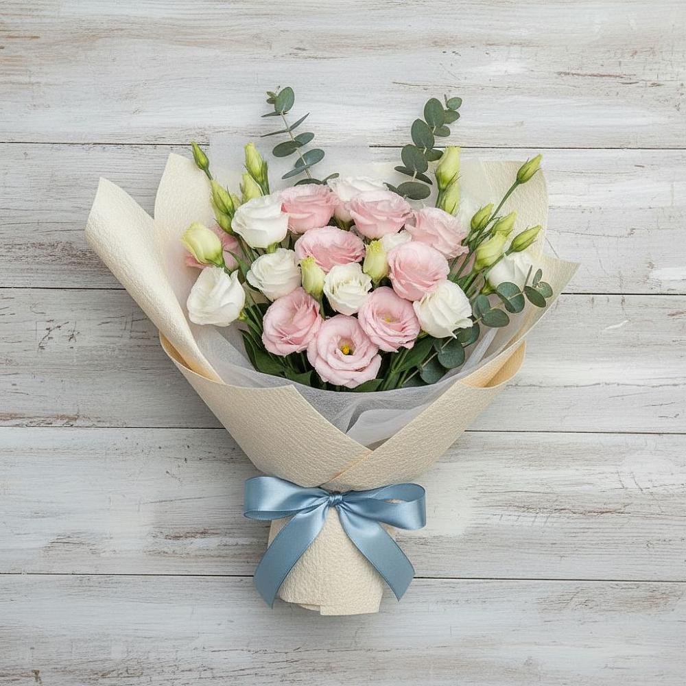 Букет цветов из: Лизиантусы в Богородское